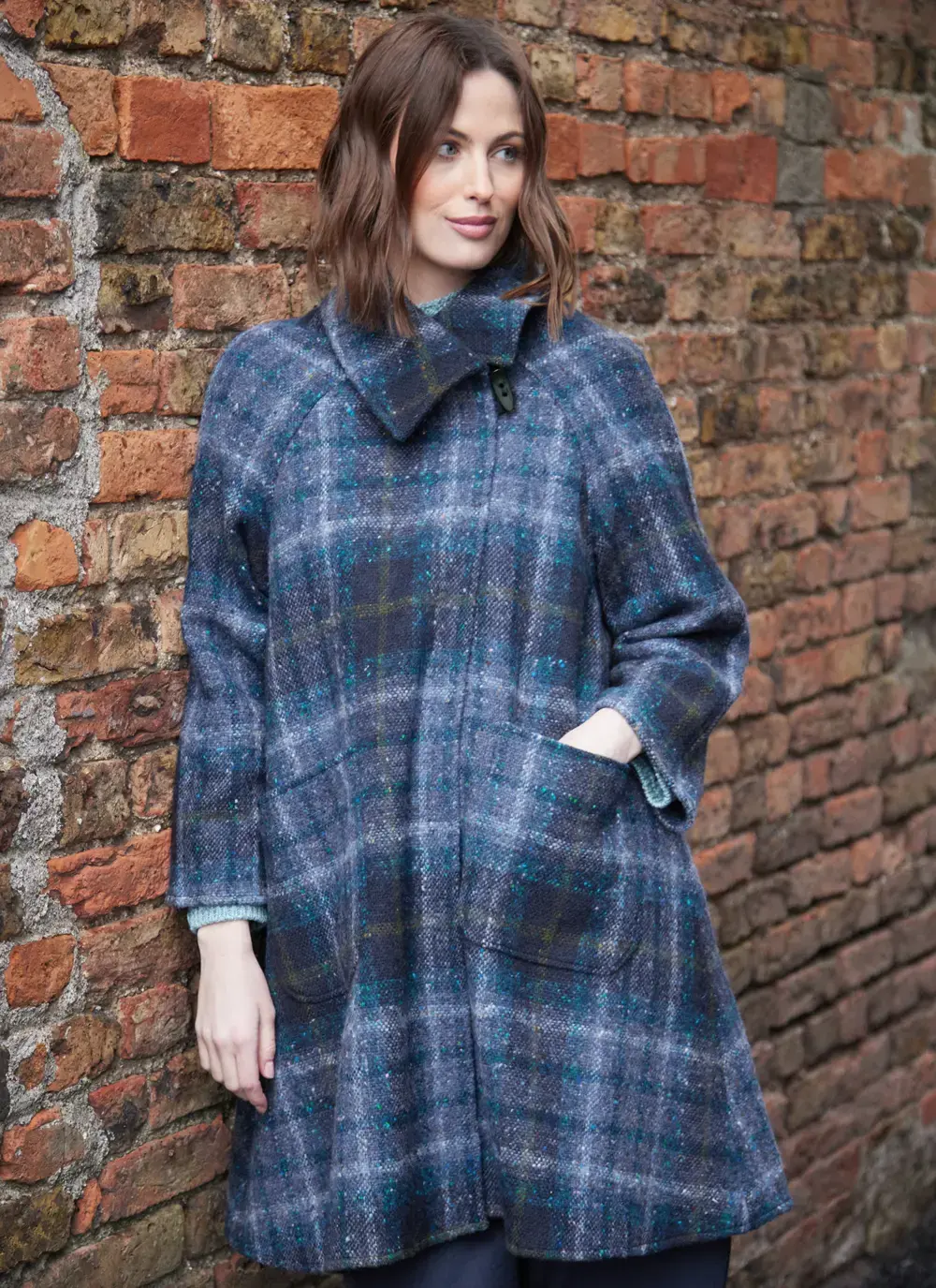 Tweed Toggle Coat